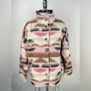 💚 2885. Western/Native Printed Jacket